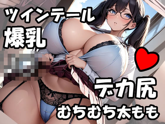 【フェチ】 階段でデカ尻むちむち太ももとパンツを見せてくる爆乳ツインテールJK 【d_477345】