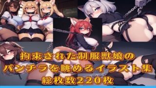 【フェチ】 【微エロ】フェチコレVol.12 拘束された制服姿の獣娘のパンチラコレクション【ケモミミ娘編】 【d_346457】