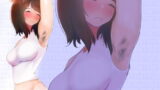 【フェチ】 剃毛プレイで恥ずかしがる彼女 【d_185674】