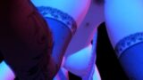 【フェチ】 金髪ギャルのピストンマシンオナニー 【d_346953】