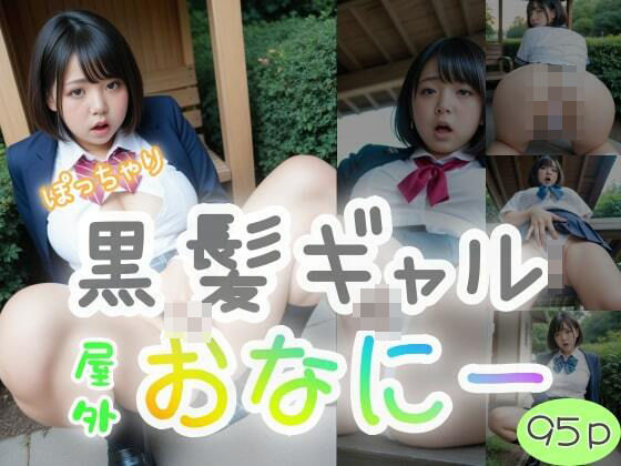 【フェチ】 ぽっちゃり黒髪ギャル屋外おなにー（95p） 【d_461418】