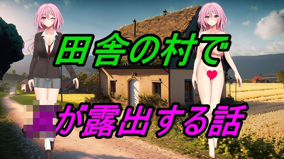 【フェチ】 田舎の村でJKが露出する話 【d_483605】