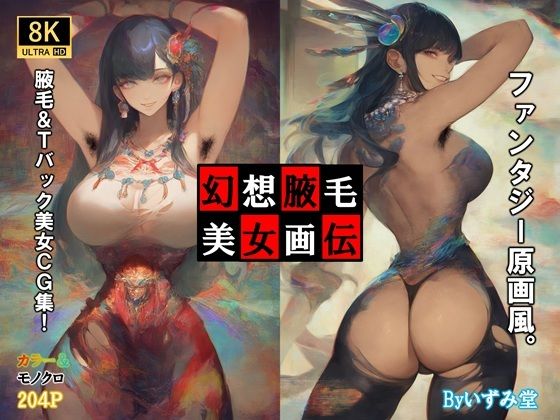 【フェチ】 幻想腋毛美女画伝 【d_558360】
