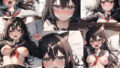 【フェチ】 犯●れる猫耳でセーラー服の黒髪ロングヘアー女性 【d_319182】