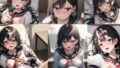 【フェチ】 孕まされても犯●れ続けるセーラー服の黒髪ロングヘアー女性 【d_328260】