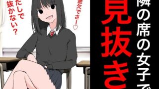 【フェチ】 94 隣の席の女子で見抜き 【d_406340】