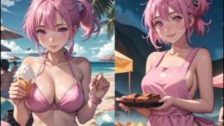 【フェチ】 さつきのハワイで濡れ濡れバカンス 【d_436267】