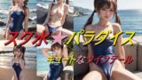 【フェチ】 スク水パラダイス キュートなツインテール 【d_454363】