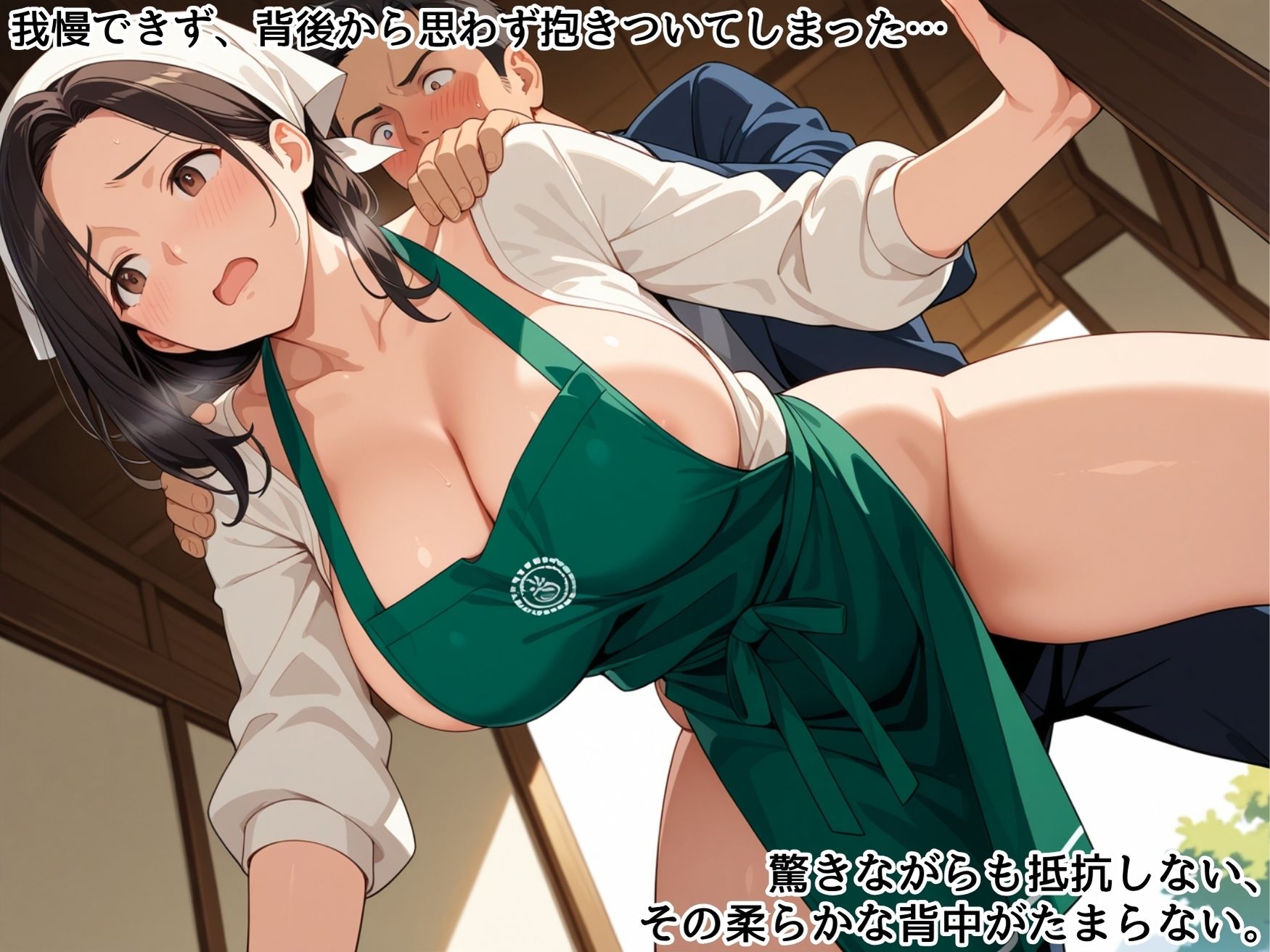 【フェチ】 毎週掃除に来てくれている爆乳家政婦さんの胸元が無防備すぎて、ちんちんイライラ大暴走 【d_598104】