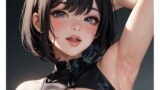 【フェチ】 ノースリーブ腋見せまとめ（AI生成）（基本29枚＋腋毛差分29枚） 【d_290486】