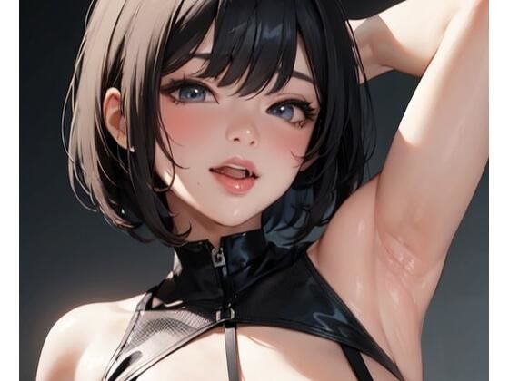 【フェチ】 ノースリーブ腋見せまとめ（AI生成）（基本29枚＋腋毛差分29枚） 【d_290486】