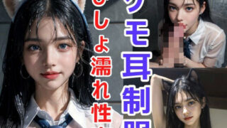 【フェチ】 ケモ耳制服びしょ濡れ性交 【d_290948】