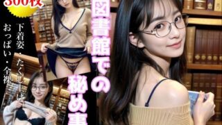 【フェチ】 図書館での秘め事 【d_292380】