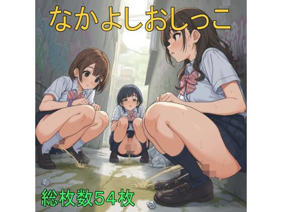 【フェチ】 なかよしおしっこ 【d_632018】