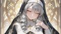 【フェチ】 銀髪シスターのご奉仕 【d_634017】