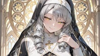 【フェチ】 銀髪シスターのご奉仕 【d_634017】