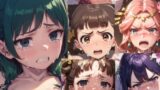 【フェチ】 辱め・号泣 後宮の女たち（薬屋のひとりごと） 妊娠前＆妊娠後ボテ腹 【d_634901】