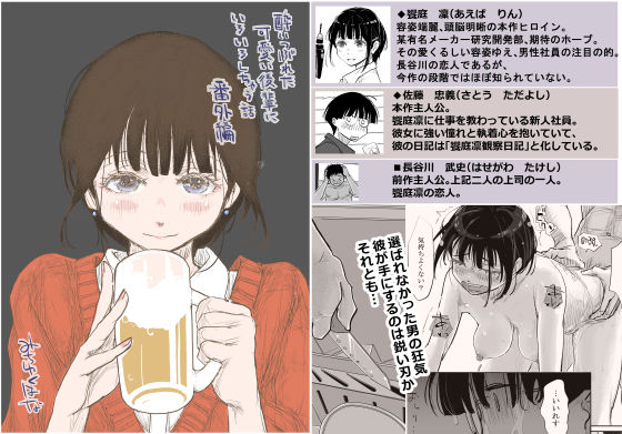 【フェチ】 酔いつぶれた可愛い後輩にいろいろしちゃう話  番外編 【d_629943】