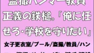 【フェチ】 盗撮ハンマー教員、正義の鉄槌。「俺に任せろ・学校を守りたい」 【d_655075】