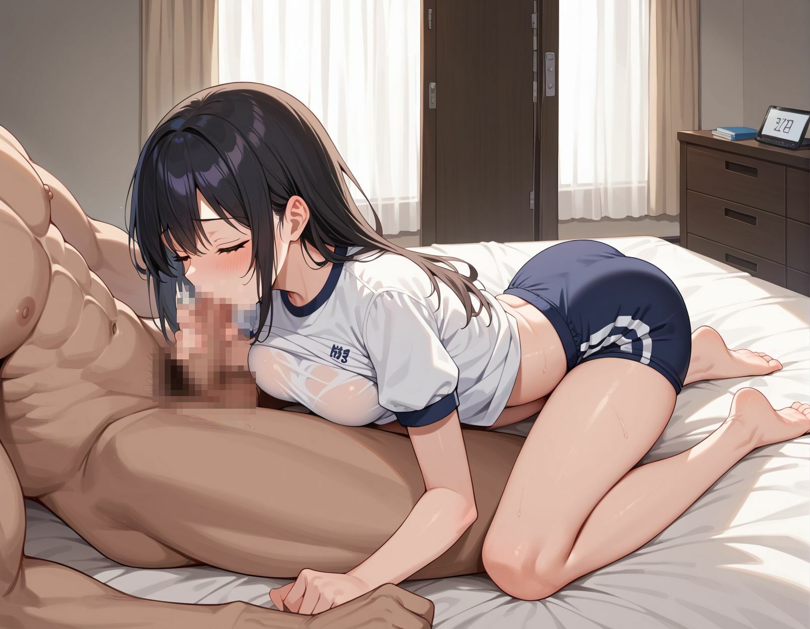 【フェチ】 巨乳美女の放課後の中出しSEX 【d_607033】