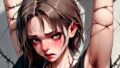 【フェチ】 近未来女性兵士鉄線拷問1 【d_661613】