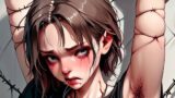 【フェチ】 近未来女性兵士鉄線拷問1 【d_661613】