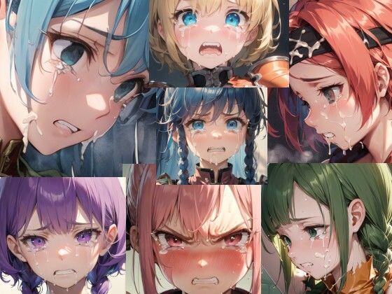 【フェチ】 敗北・号泣 女騎士たち（ファイアーエムブレム 聖魔の光石） 【d_663228】
