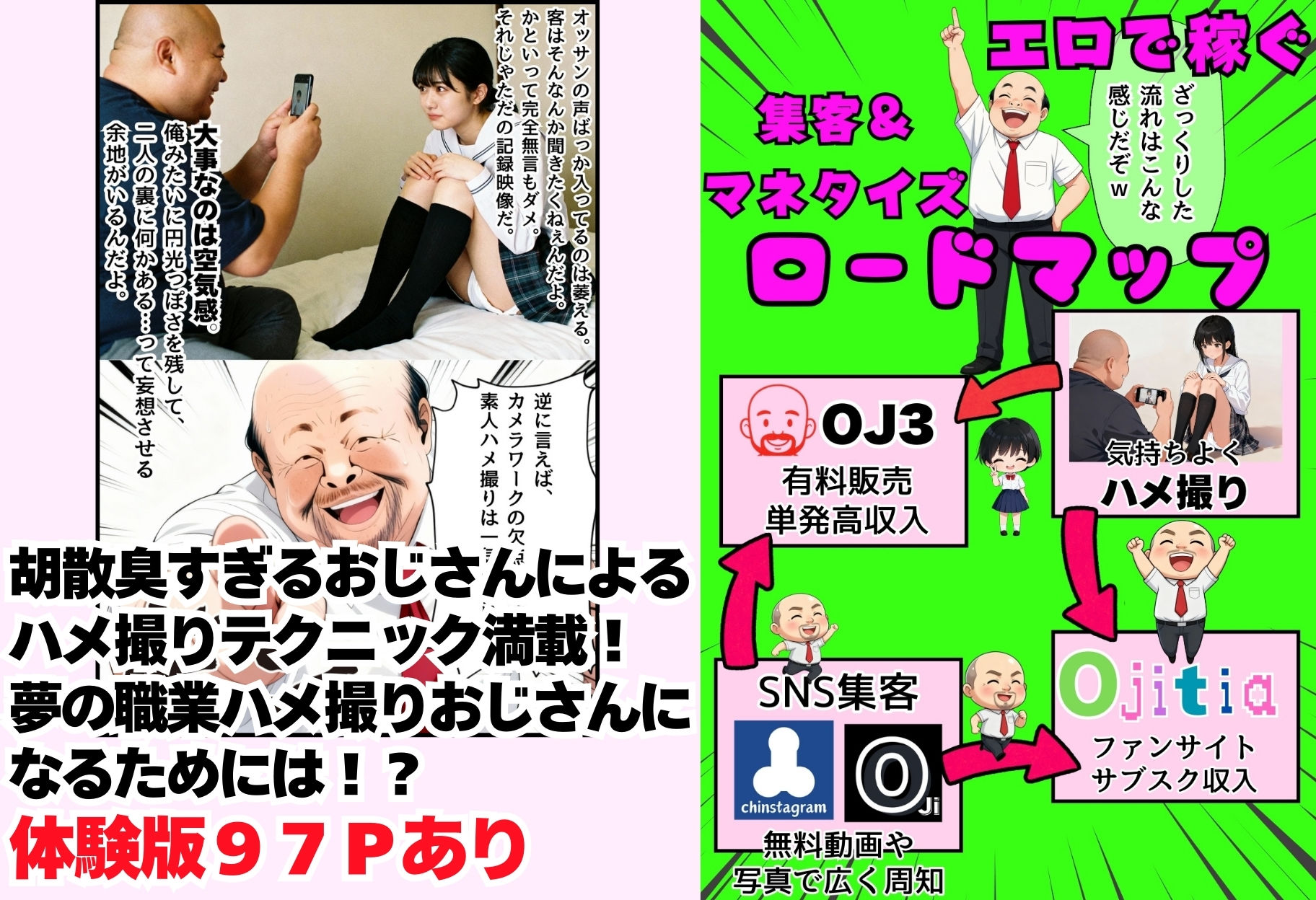 【フェチ】 同人AVで月収100万を稼ぐ！ ハメ撮り撮影テクニック大全【淫乱ボーイッシュ編】 【d_665444】